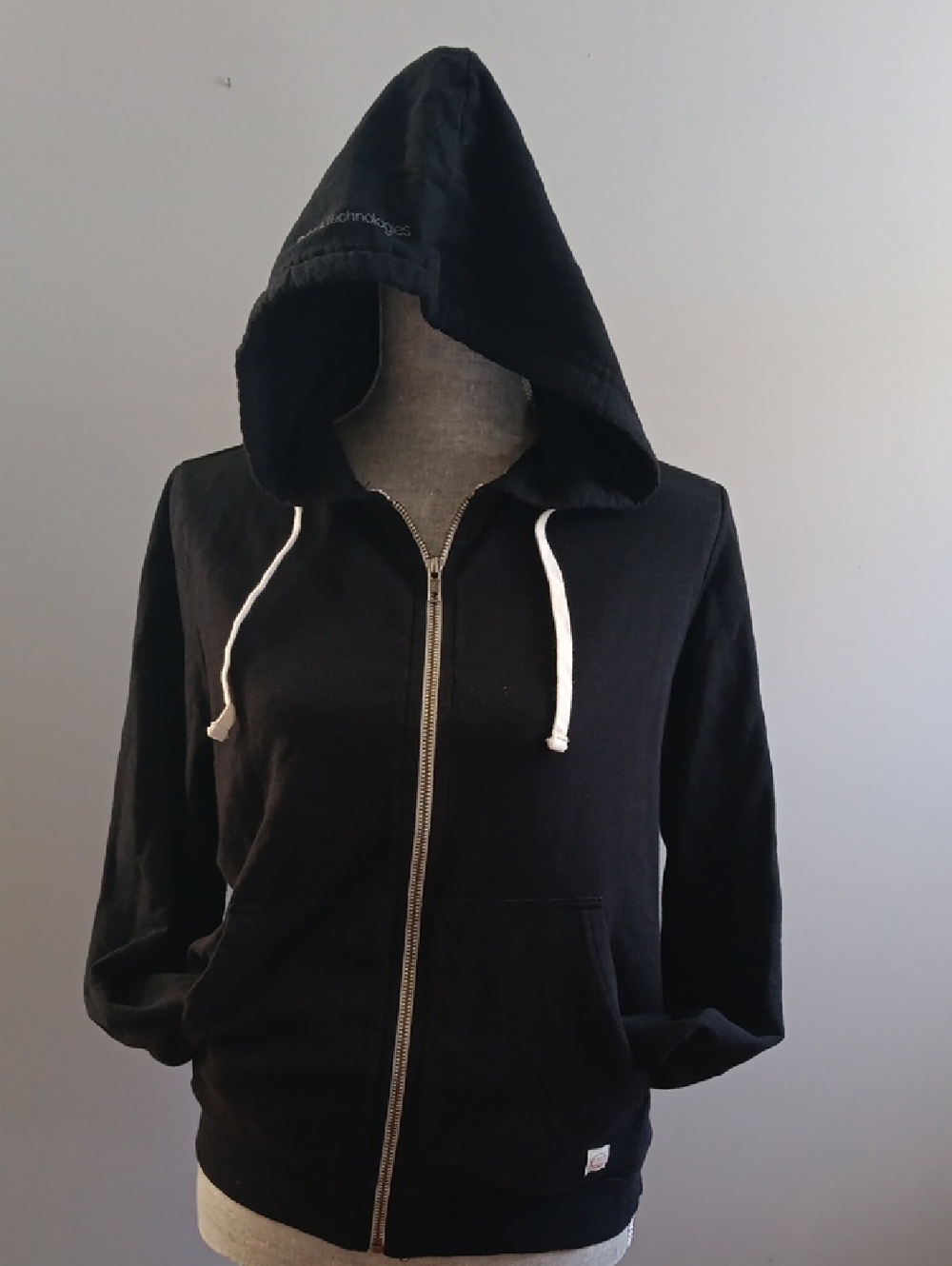 Woman's Marine Layer Black Hoodie Sweatshirt - M